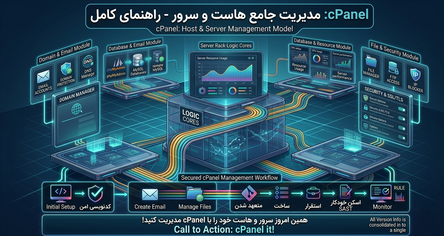 cPanel چیست؟ راهنمای کامل مدیریت سرور و هاست