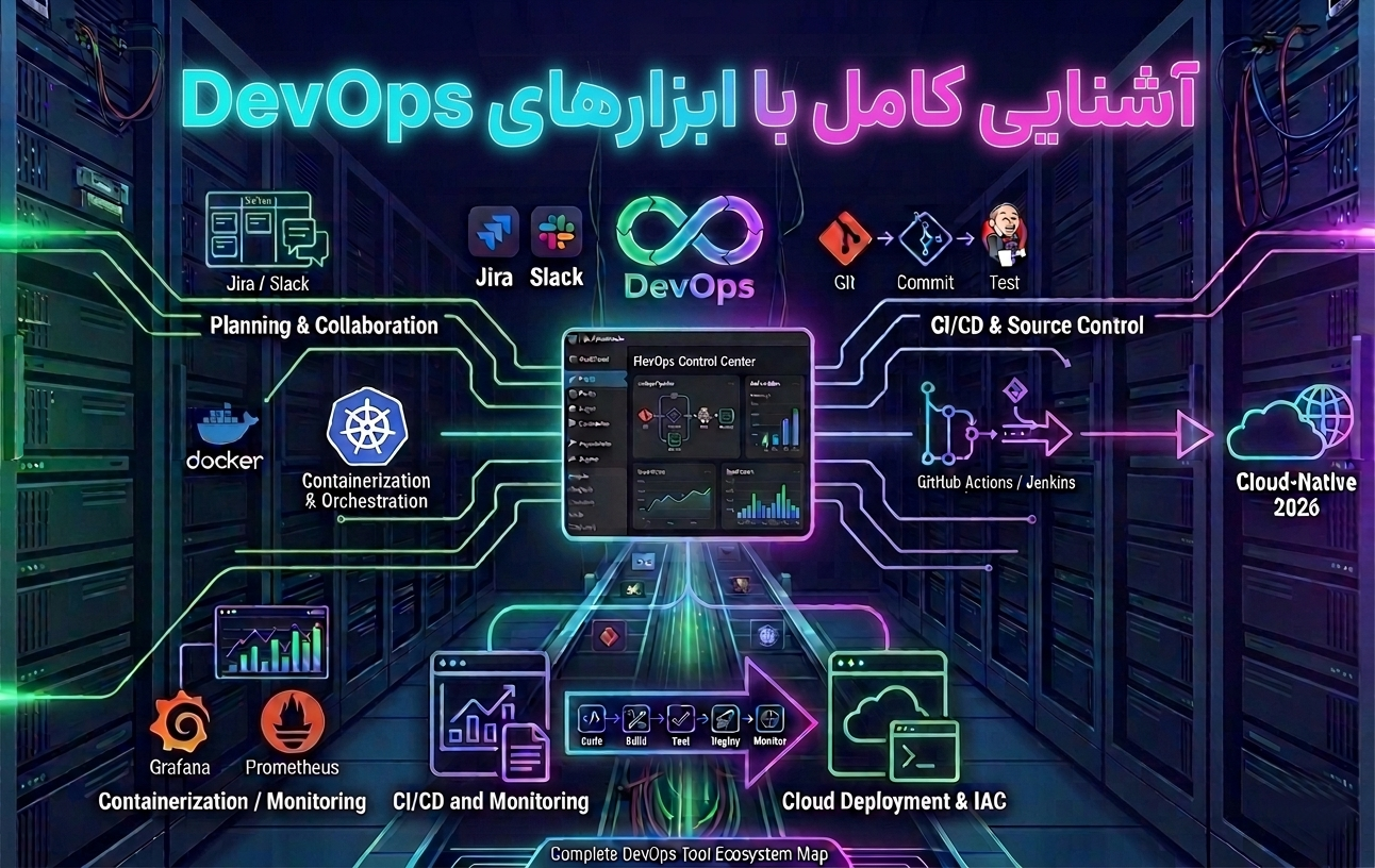 ابزارهای DevOps در ۲۰۲۶؛ معرفی کامل و کاربردی